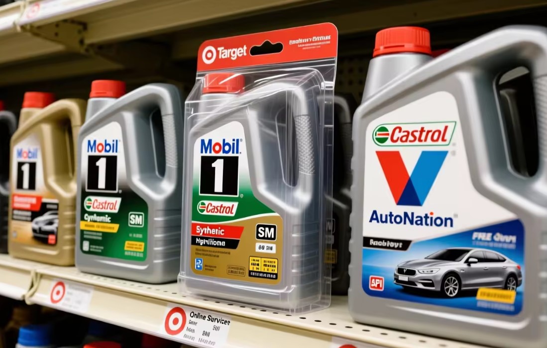 Motor Oil Availability at Target