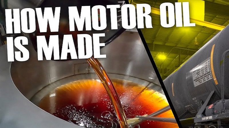 What Is Motor Oil Made Of
