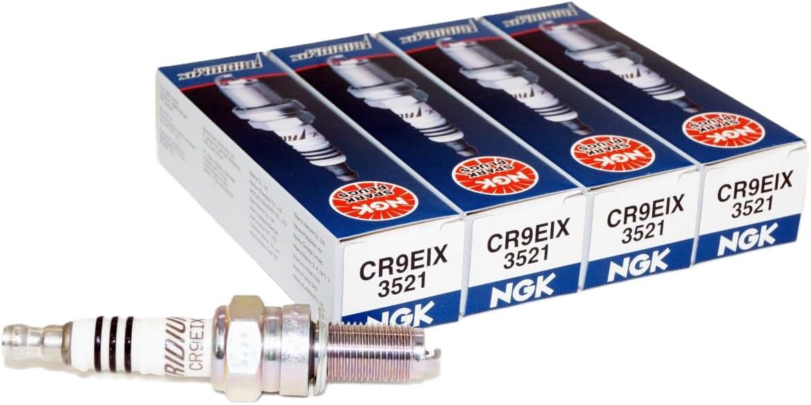 NGK Iridium IX CR9EIX Spark Plug 4-Pack for High Performance Ignition