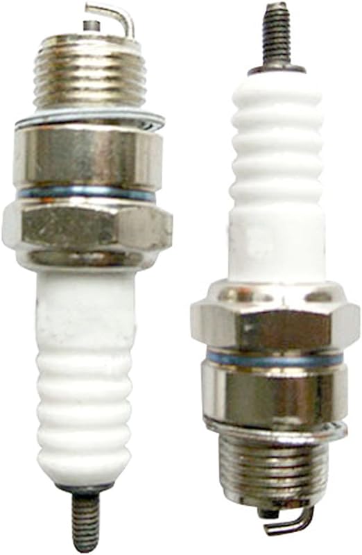 JRL 2-Pack Spark Plug for 49cc–80cc 2-Stroke Motorized Bicycles & Engi