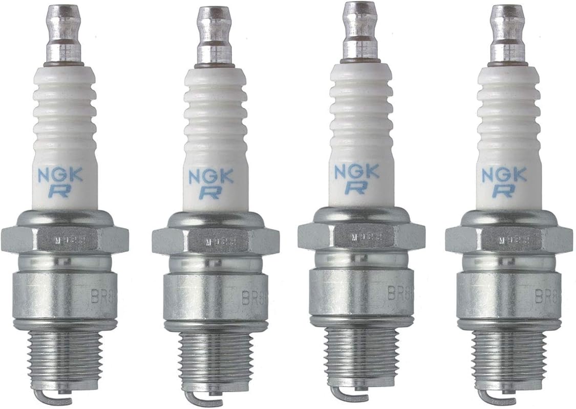 NGK BR6HS Iridium Spark Plugs Pack of 4 for Enhanced Engine Performance