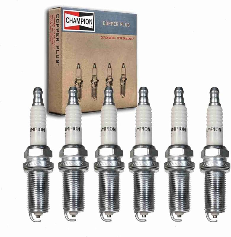 Champion Copper Plus 6-Pack Spark Plugs for Volvo XC90 3.2L L6 2007-2014