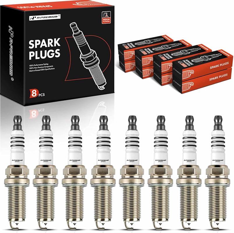 A-Premium Iridium Platinum Spark Plugs – Fits Mercedes-Benz 4.7L & 5.5