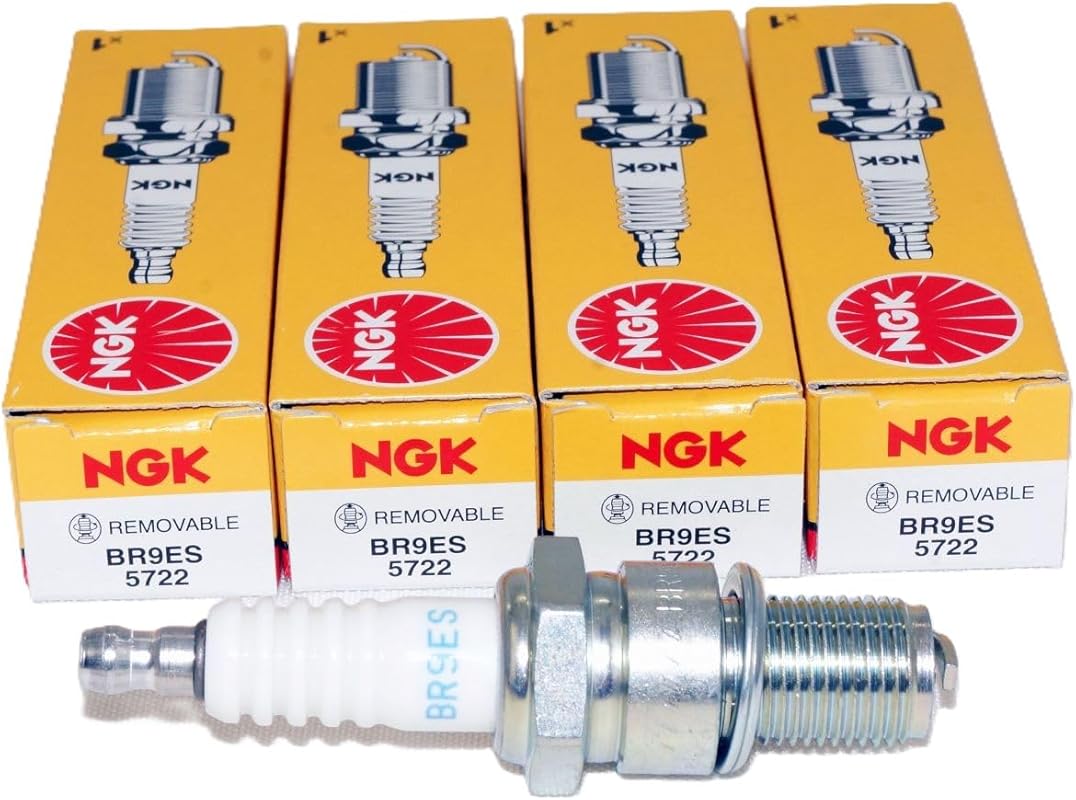 NGK BR9ES Standard Spark Plug for Reliable Engine Performance and Dura