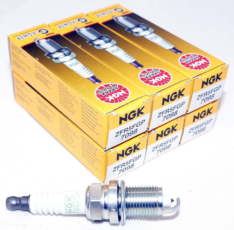 NGK 7098 G-Power Platinum Alloy Spark Plugs ZFR5FGP 6-Pack Superior Co