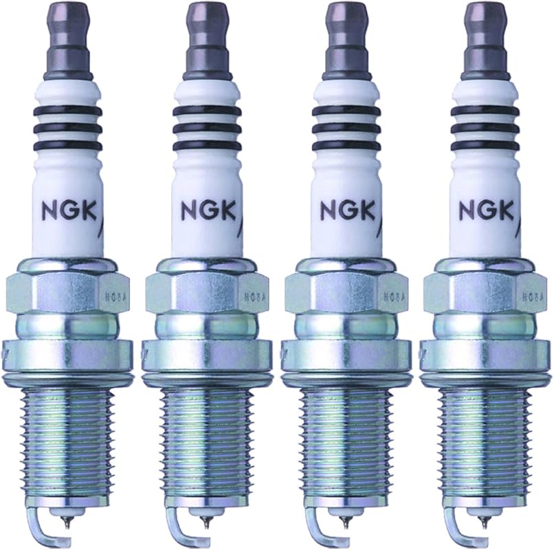 NGK 3764 BKR6EIX-11 Iridium IX Spark Plugs 4-Pack for Superior Perform