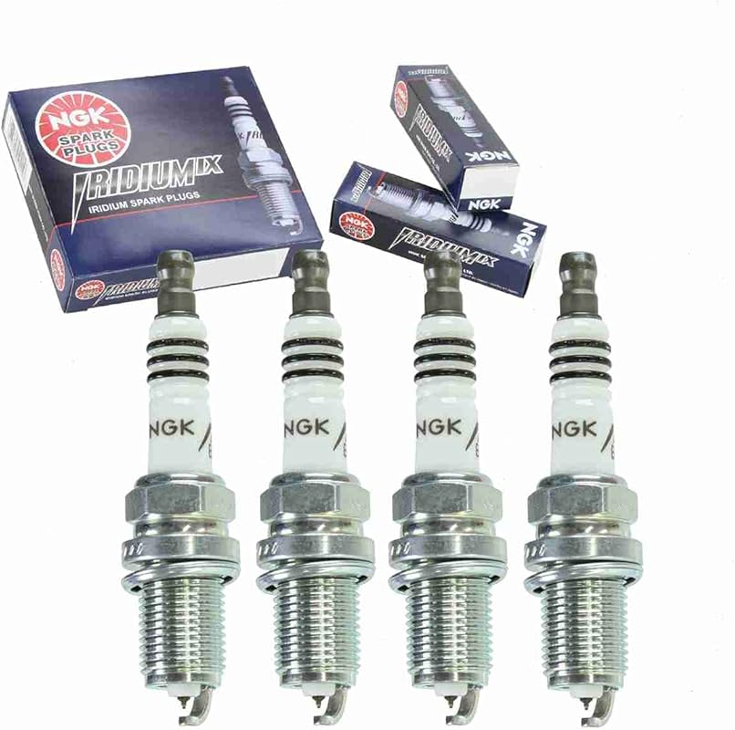 4 NGK Iridium IX Spark Plugs Compatible with 1994-2005 Mazda Miata 1.8