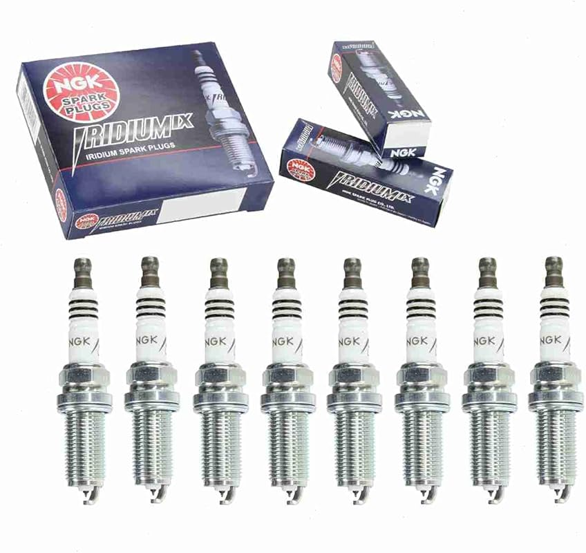 NGK Iridium IX Spark Plugs 8-Pack for Nissan Titan 5.6L V8 2004-2015 D