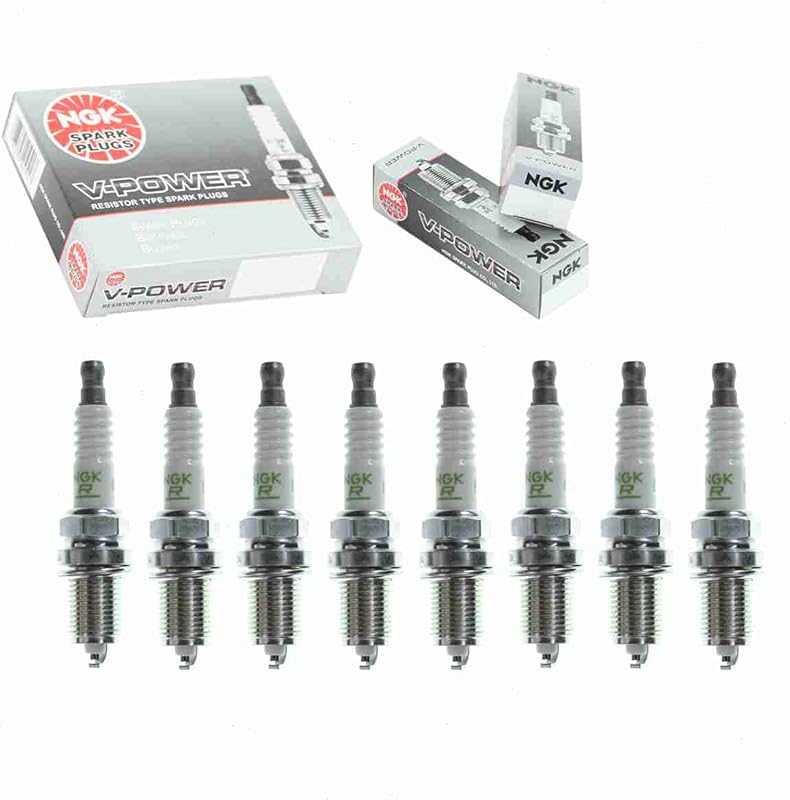 NGK 8-Pack V-Power Spark Plugs for Toyota Sequoia 4.7L V8 2001-2004