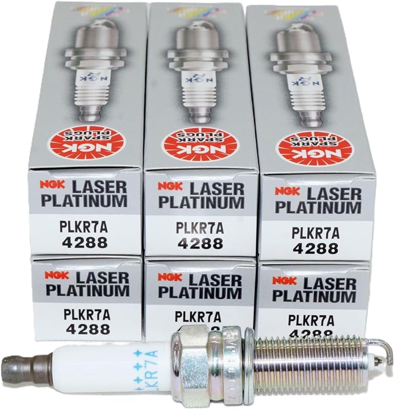 NGK 4288 PLKR7A Laser Platinum Spark Plugs for Mercedes-Benz Dodge Fre