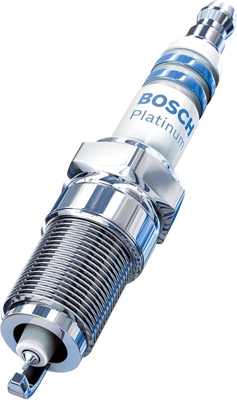 Bosch 6711 OE Fine Wire Platinum Spark Plugs Pack of 4 for Optimal Per