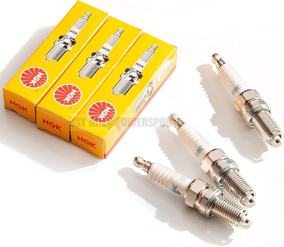 NGK 4339 DCPR8E Spark Plug Set for SeaDoo 4-Tec 130-260HP RXP RXT GTI 