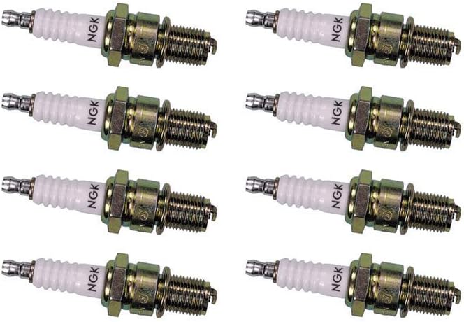 NGK BR6S Standard Spark Plugs 8-Pack for 1969-1970 Chevrolet K10 5.7L 