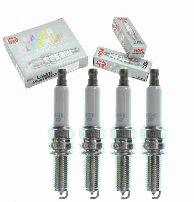 NGK Laser Platinum Spark Plugs 4-Pack for Mercedes-Benz C250 1.8L L4 2