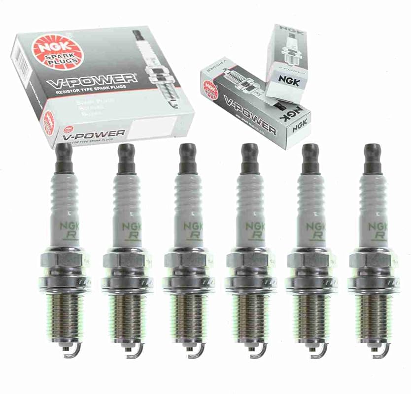 6 NGK V-Power Spark Plugs for 1996-2000 Nissan Pathfinder 3.3L V6 Reli