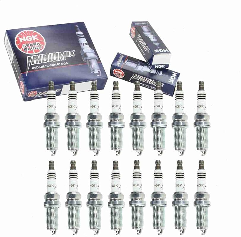 NGK Iridium IX 16 Spark Plugs for 2011-2024 Ram 1500 5.7L V8 HEMI Truc