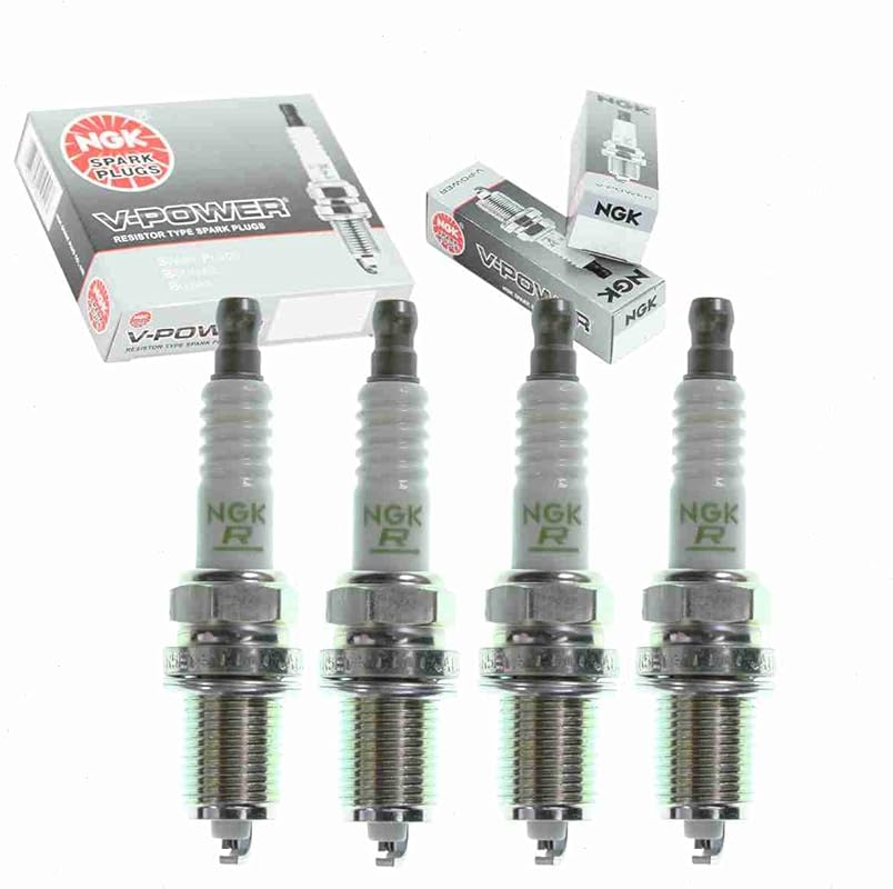 4-Pack NGK V-Power Spark Plugs for Toyota Echo 1.5L L4 (2001-2005) – R