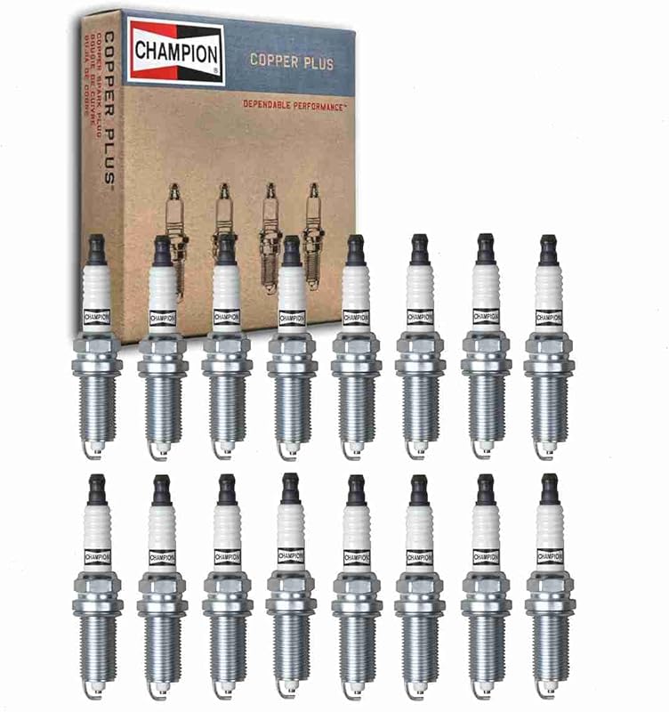 Champion Copper Plus 16 Spark Plugs for 2011-2024 Ram 1500 5.7L V8 HEM