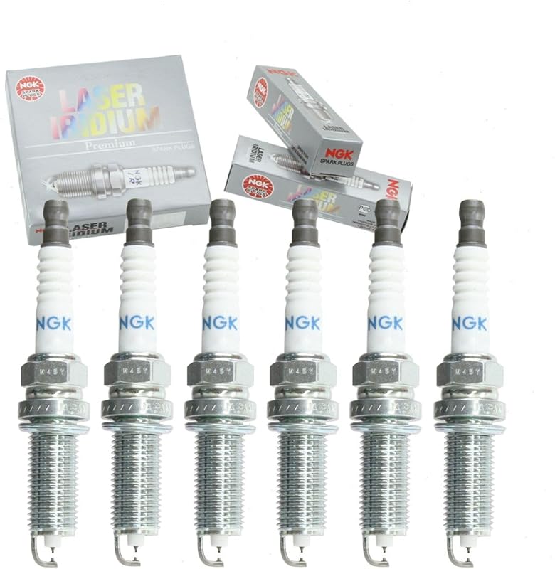Set of 6 NGK Laser Iridium Spark Plugs for Nissan Maxima 3.5L V6 2009-