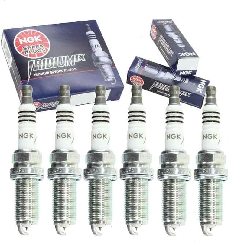 NGK Iridium IX Spark Plugs 6-Pack for Toyota Sienna 3.5L V6 2007-2016
