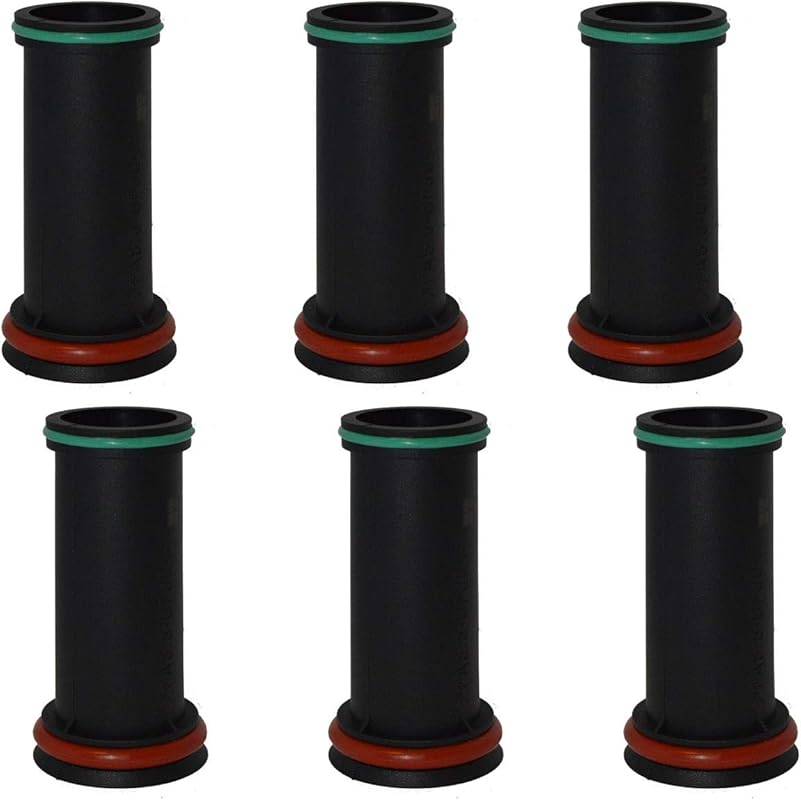 Spark Plug Tubes w/ O-Rings Set of 6 for Porsche 996 911 Boxster Part 