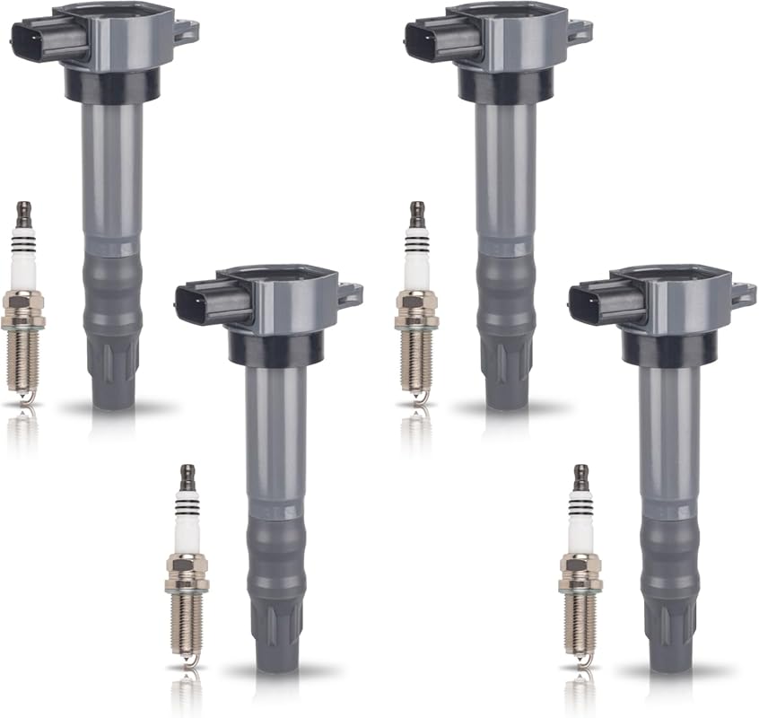 ENA Ignition Coil Pack and Platinum Spark Plugs for Mitsubishi Eclipse