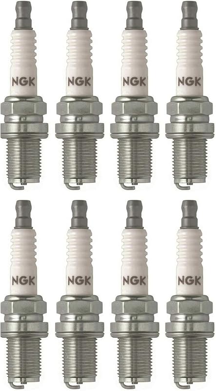 NGK R5671A-10 V-Power Spark Plugs Set of 8 for Turbo Nitrous Superchar
