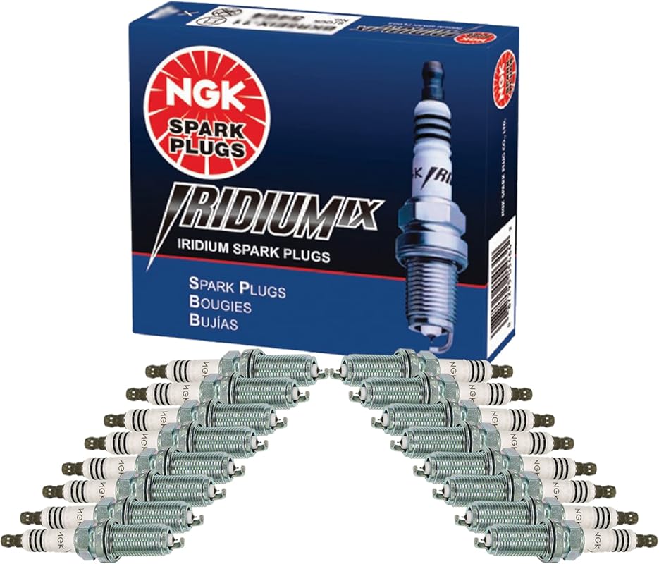 NGK Iridium IX Spark Plugs Set of 16 for Chrysler Dodge Jeep Ram 5.7L 