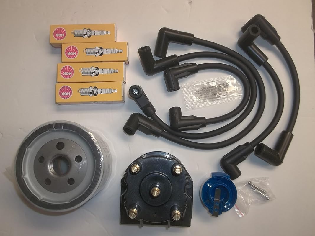 Mercruiser 3.0L Tune-Up Kit with Oil Filter DELCO EST Wires Cap Rotor 
