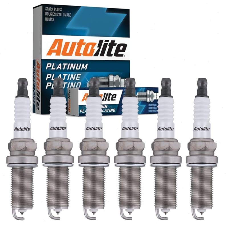 Autolite Platinum Spark Plugs Set of 6 for Nissan Xterra 4.0L V6 2005-