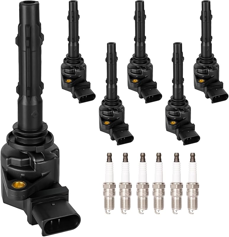 UF535 Ignition Coils Spark Plugs for Mercedes E350 ML350 R350 C300 3.5