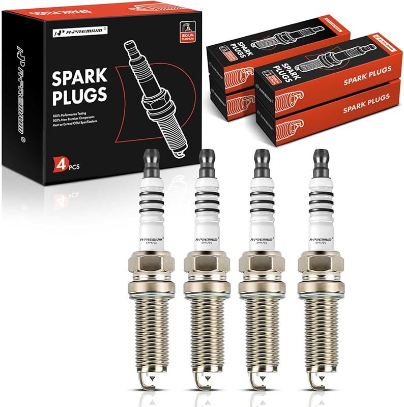 A-Premium Double Iridium Spark Plugs for Nissan Altima 2013-2018 Rogue