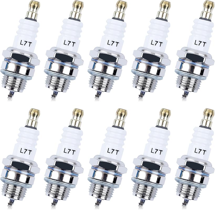 10-Pack L7T Spark Plugs for NGK BPMR7A, Champion CJ8 & Stihl Chainsaws