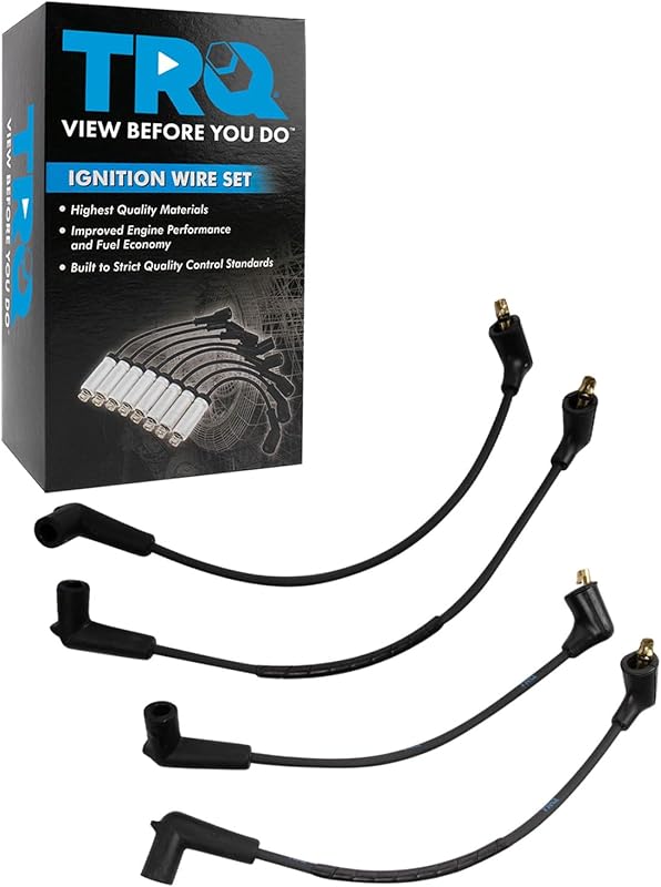 TRQ Spark Plug Wire Set Compatible 2004-2011 Mazda RX-8 1.3L Engine Re