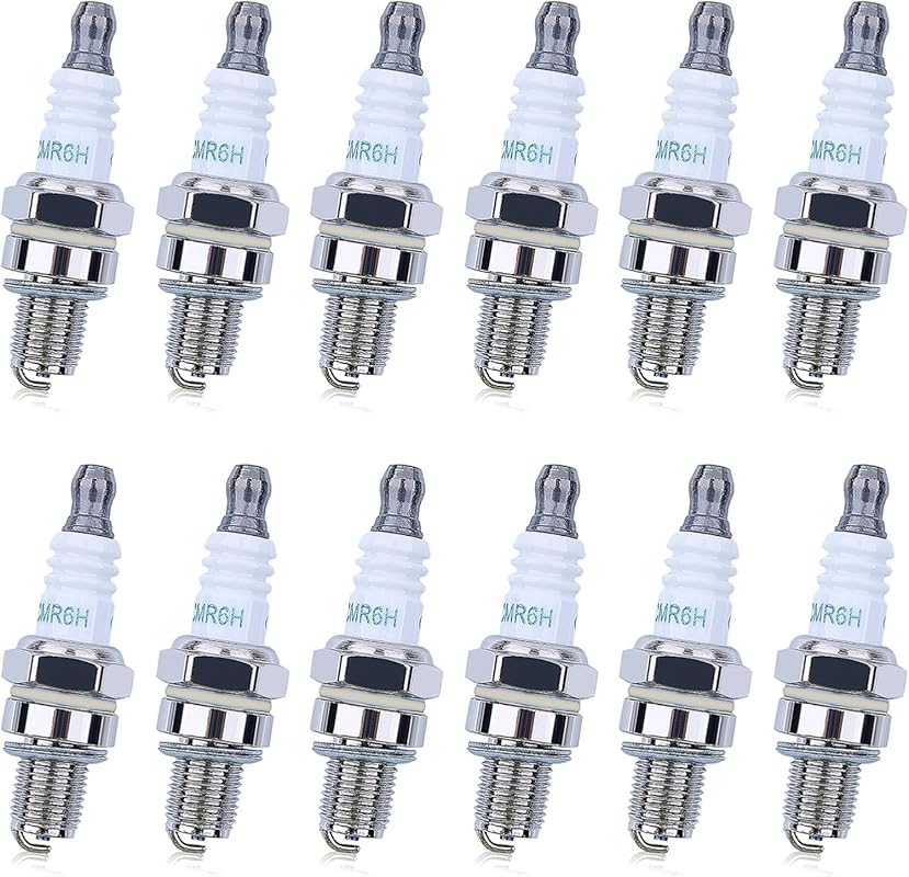 Adefol 12-Pack CMR6H Spark Plugs for Stihl Trimmers Weedeaters Blowers