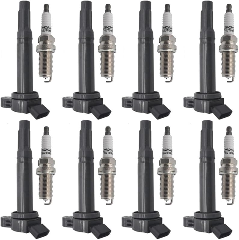 8-Pack Iridium Spark Plugs & Coils for Toyota Tundra 4.6L 5.7L V8 2007