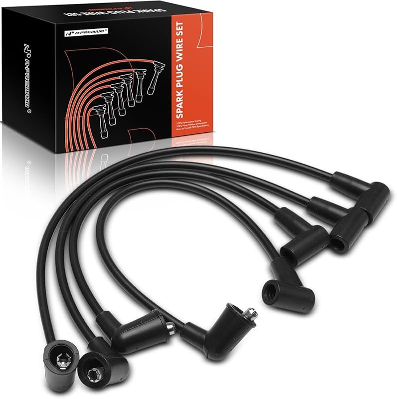 A-Premium 4-Piece Spark Plug Wires Set for Mazda RX-8 2004-2011 1.3L R