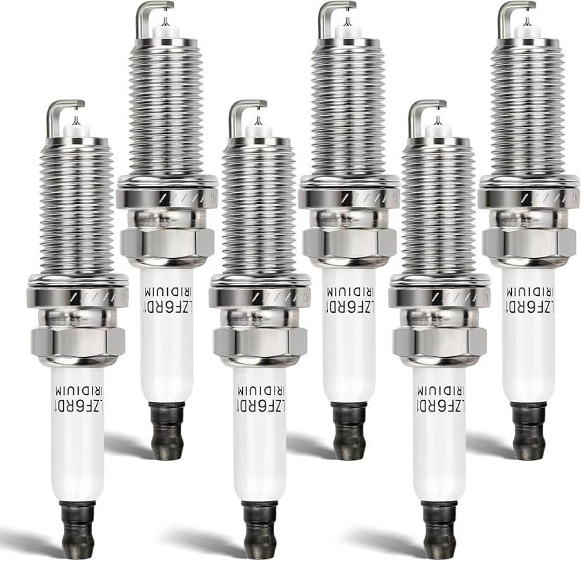 6-Pack Double Iridium Spark Plugs 12120032137 for BMW E70 E83 E90 E60 