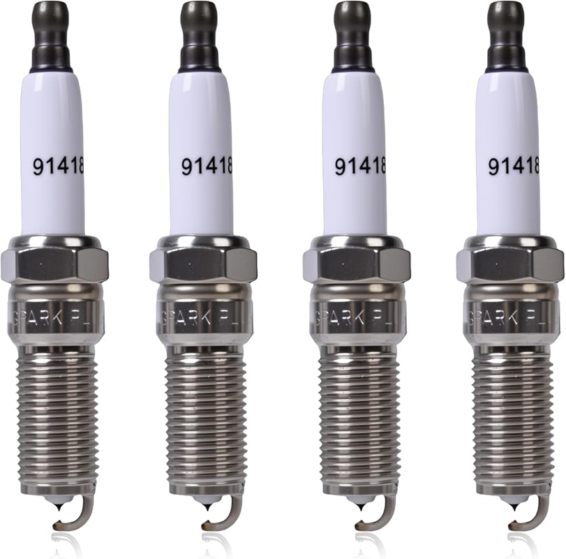 4-Pack Iridium Platinum Spark Plugs 91418 for Chevy Malibu Pontiac G6 