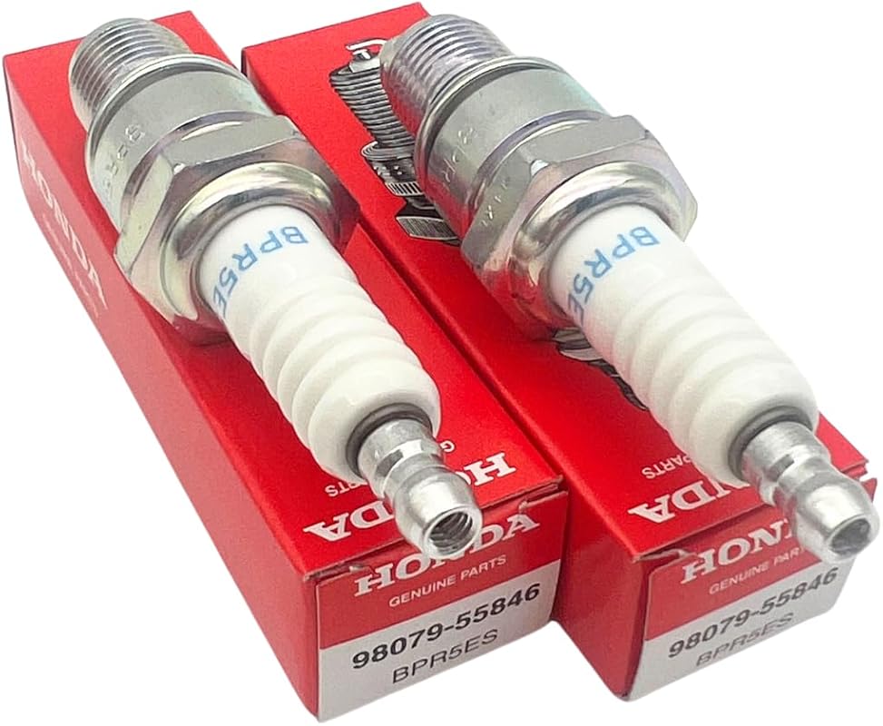 OEM Genuine 98079-55846 Spark Plugs 2-Pack Replaces NGK BPR5ES for Hon