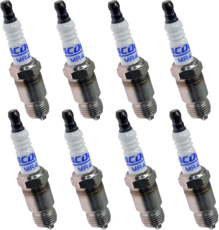 8 Spark Plugs Set for Mercruiser 305 350 454 5.0L 5.7L 7.4L Boat Engin