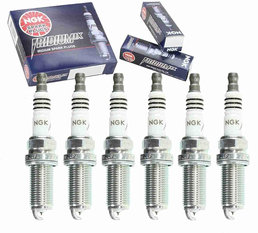 NGK Iridium IX Spark Plugs Set of 6 for Lexus ES350 3.5L V6 Engine 200