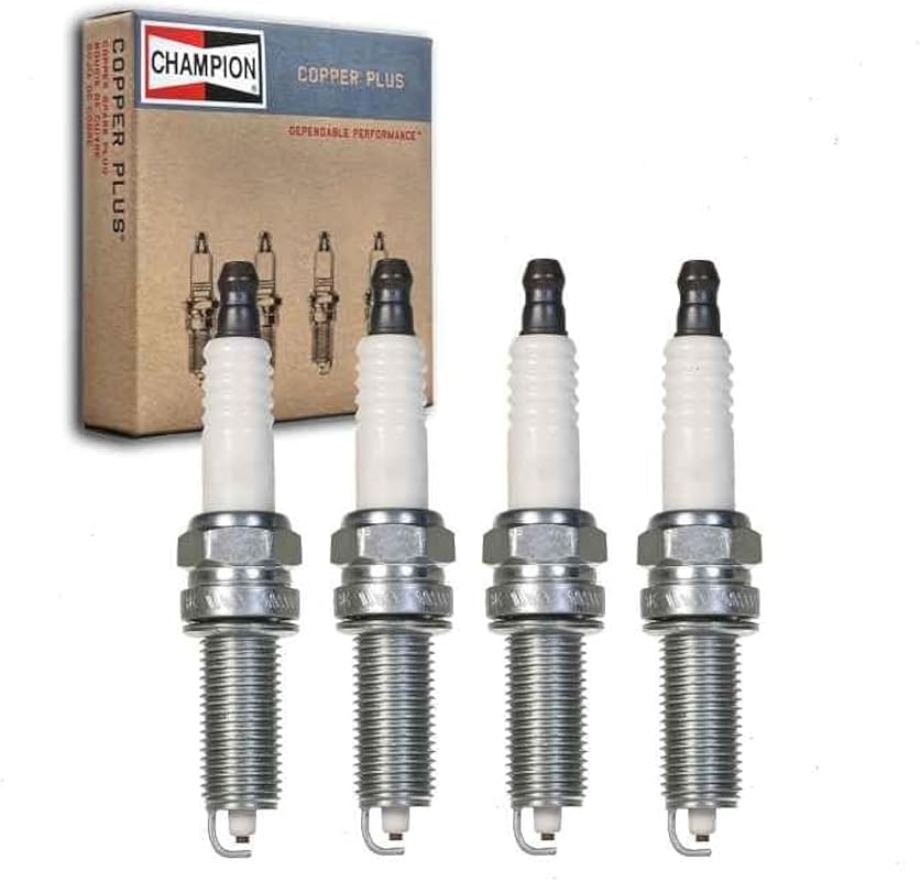 Champion Copper Plus Spark Plugs 4-Pack for 2011-2018 Kia Optima 2.0L 