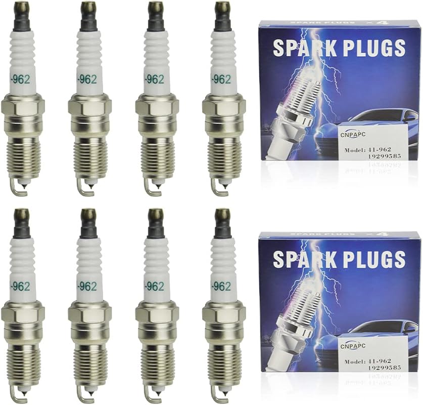 8pcs Upgraded 41-962 Real Iridium Spark Plugs 19299585 for Chevy Silve