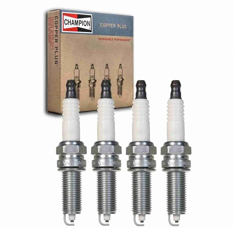 Set of 4 Champion Copper Plus Spark Plugs for Kia Forte 1.8L 2.0L L4 E