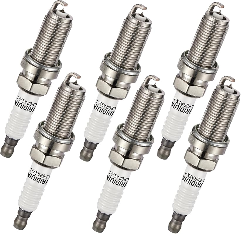 BDFHYK 6 Iridium Spark Plugs 6619 LFR6AIX-11 for BMW 330i X5 Lexus RX3