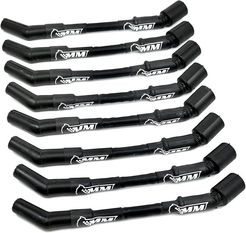Michigan Motorsports Black 10mm Performance Spark Plug Wires for LS1 L