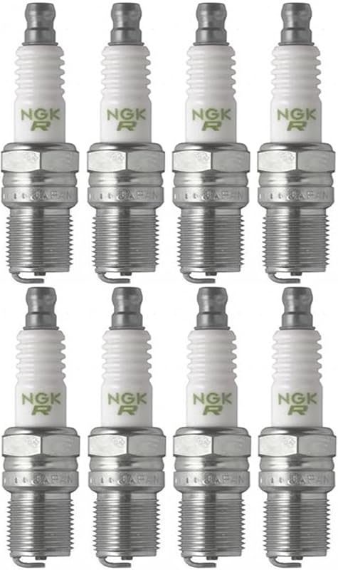 NGK BR7EF #3346 Nickel Copper Spark Plugs Set of 8 for High-Performanc