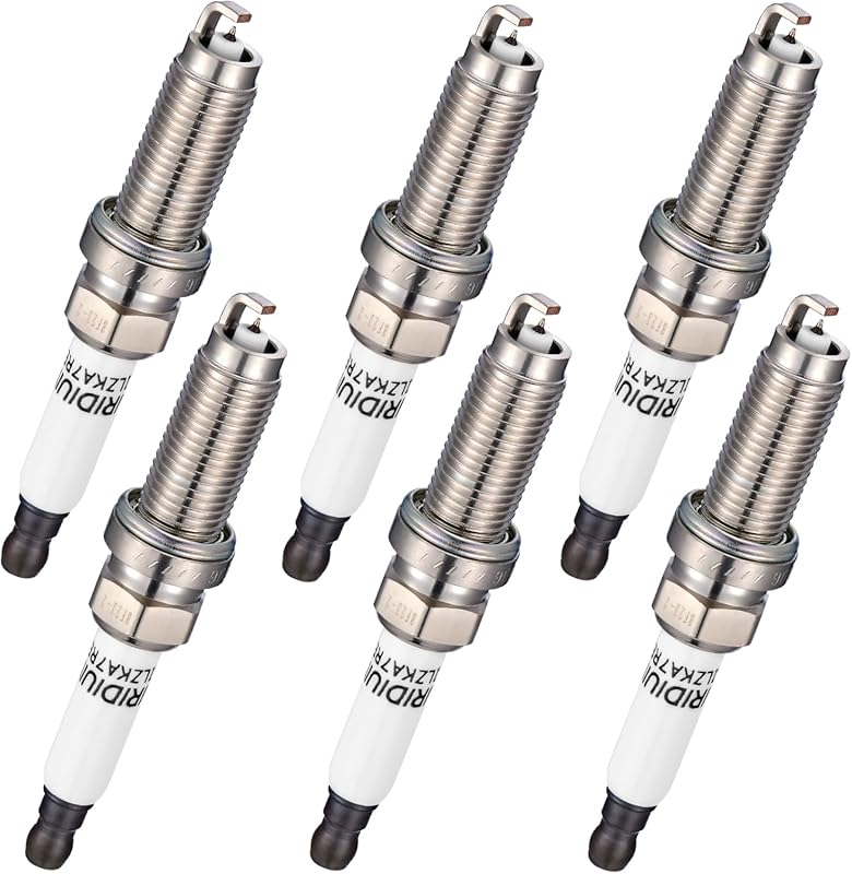 BDFHYK 93476 Set of 6 Platinum Iridium Spark Plugs for Land Rover Disc
