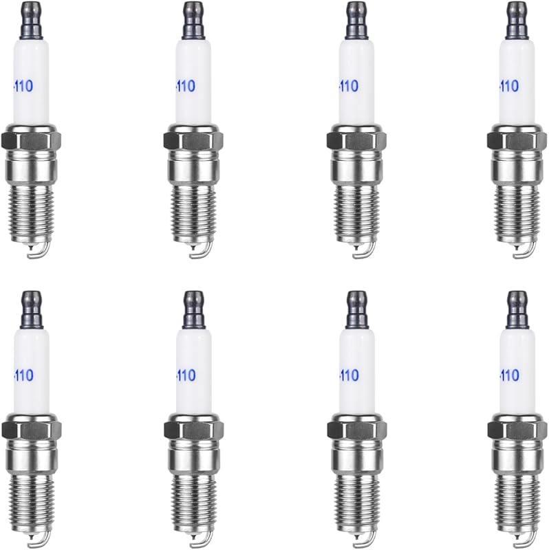 8-Piece Iridium Spark Plugs Replacing OEM 41-110 41-162 for Chevy Silv